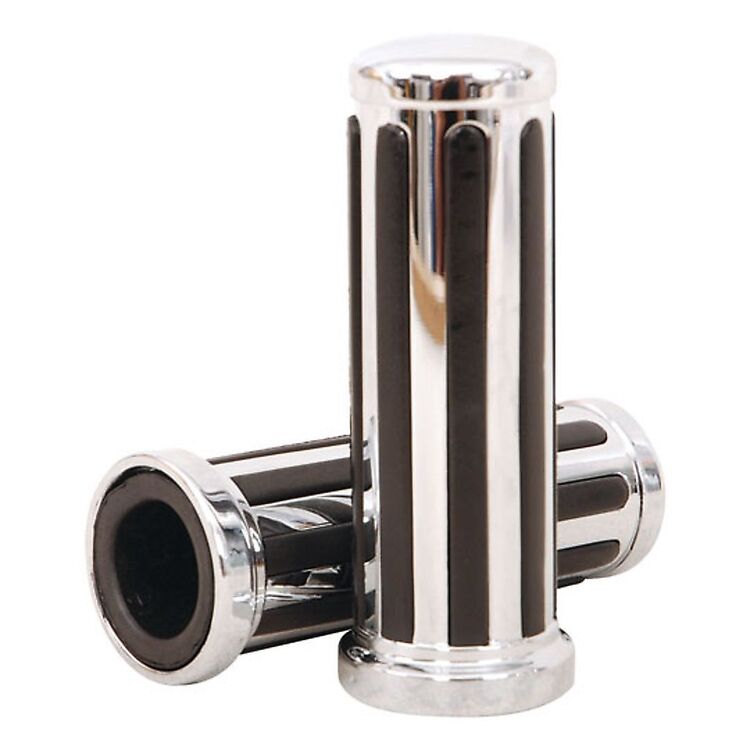 Trackside 1" Custom Rail Grips Chrome [Previously Installed]