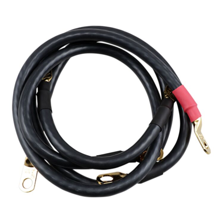 Terry Components Heavy Duty Battery Cables For Harley Touring 1980-1988