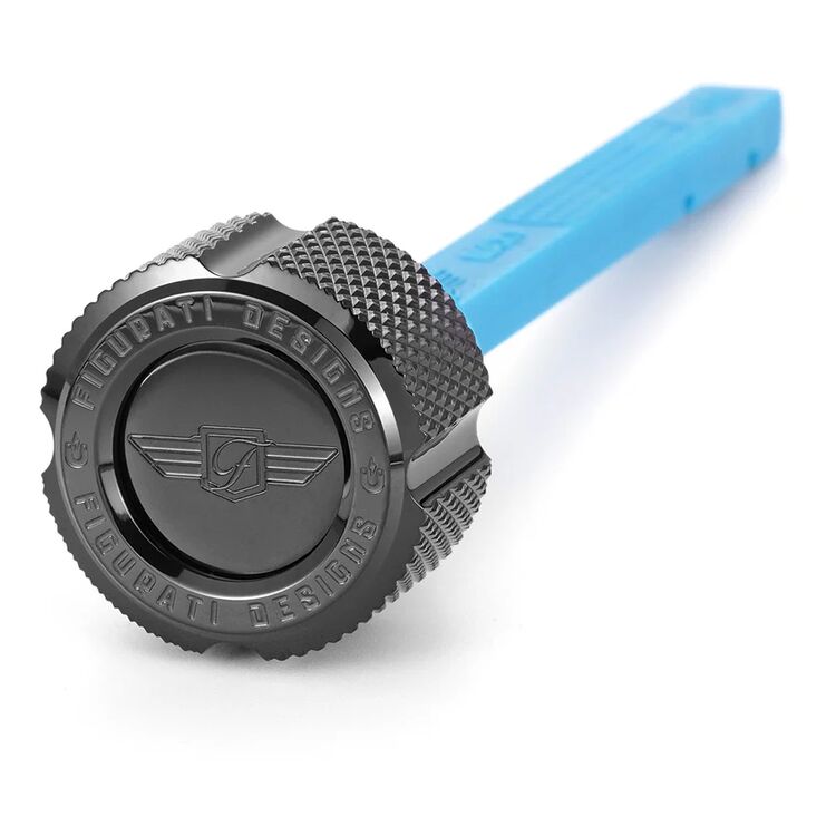 Figurati Designs Stainless Steel Knurled Magnetic Oil Dipstick BMW