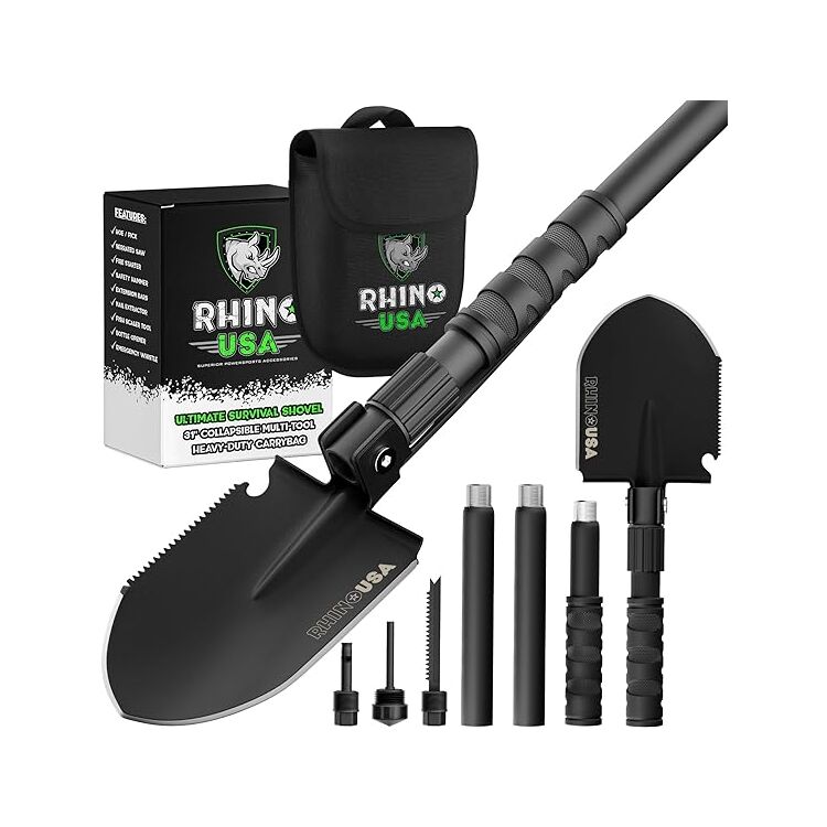 Rhino USA Ultimate Survival Shovel