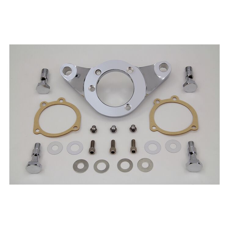 V-Twin Mfg. Carburetor Mounting Bracket For Harley Big Twin 1993-2017