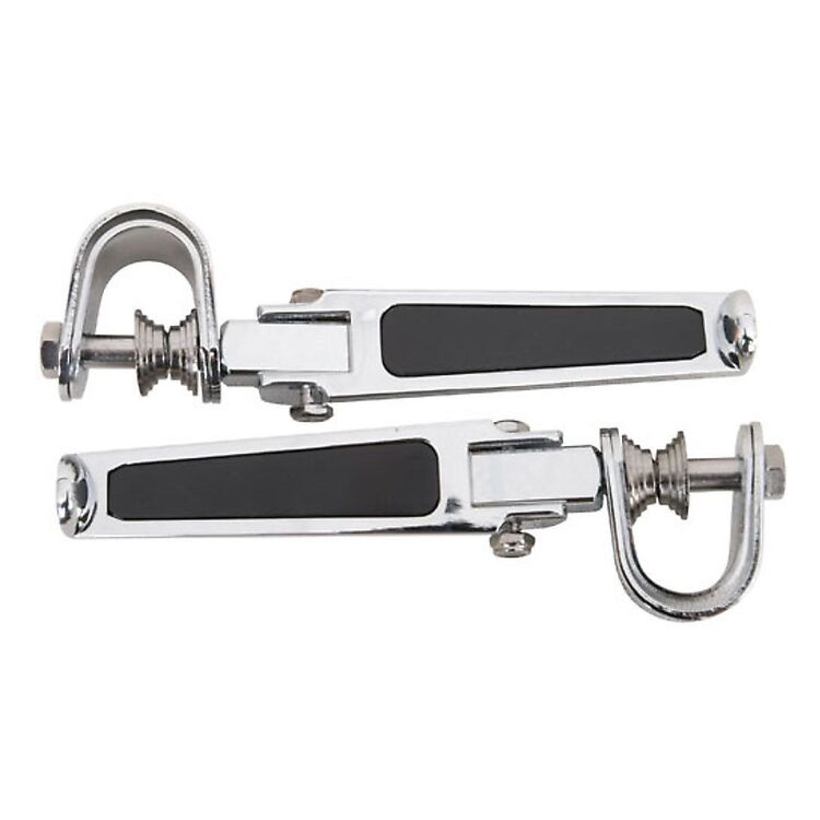 Trackside Universal Highway Pegs Chrome [Open Box]