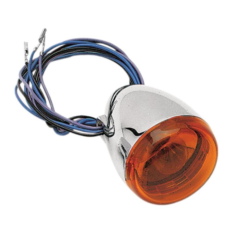 J&P Cycles Deuce Style Rear Directional Light Assembly For Harley FX 1985-2006 [Previously Installed]