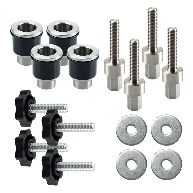 HogWorkz Docking Hardware / Spools Kit For Indian Touring 2014-2025