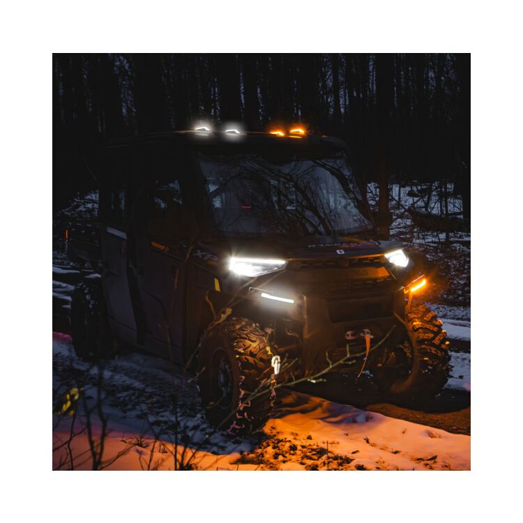 Ravek Gen-2 Auto-Cancel Turn Signal Kit w/White Running Lights Polaris Ranger XP 1000 2019-2024