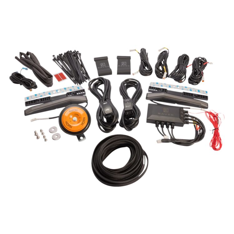 Ravek Auto-Cancel Turn Signal Kit w/White Running Lights Can-Am Maverick R 2024-2025