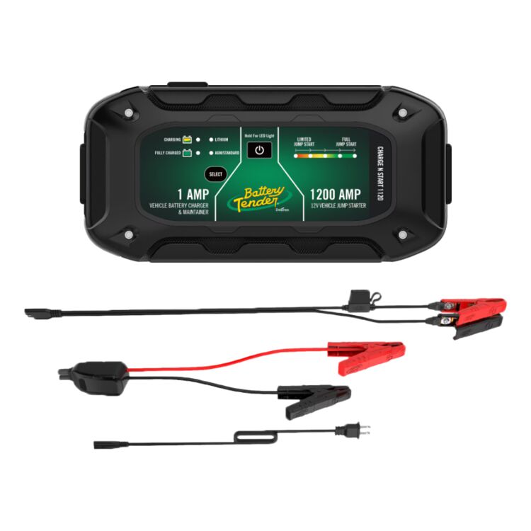 Battery Tender Charge N Start 1100 1 Amp Battery Charger / 1200 Amp Jump Starter