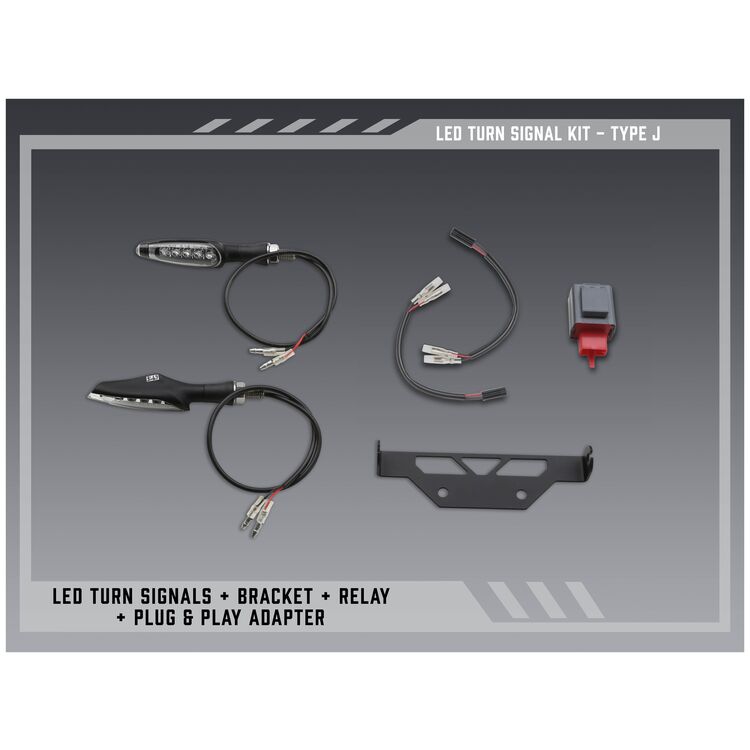 Yoshimura LED Signal Kit For V2 Fender Eliminator Kit Type J Yamaha Tenere 700 2021-2024