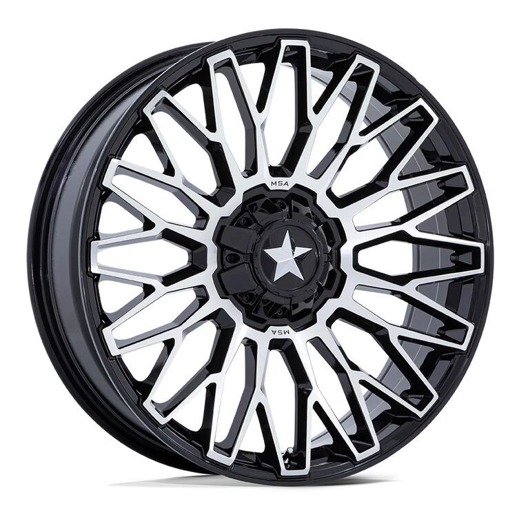 Gloss Black Machined