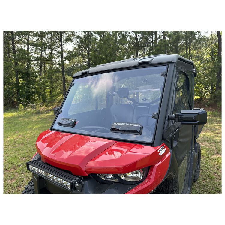 Seizmik Tool-Less Versa Vent Windshield Can-Am Defender 2016-2025