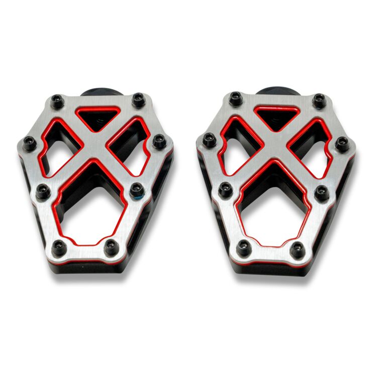 Kodlin USA NXL Redline Footpegs For Harley Softail 2018-2026