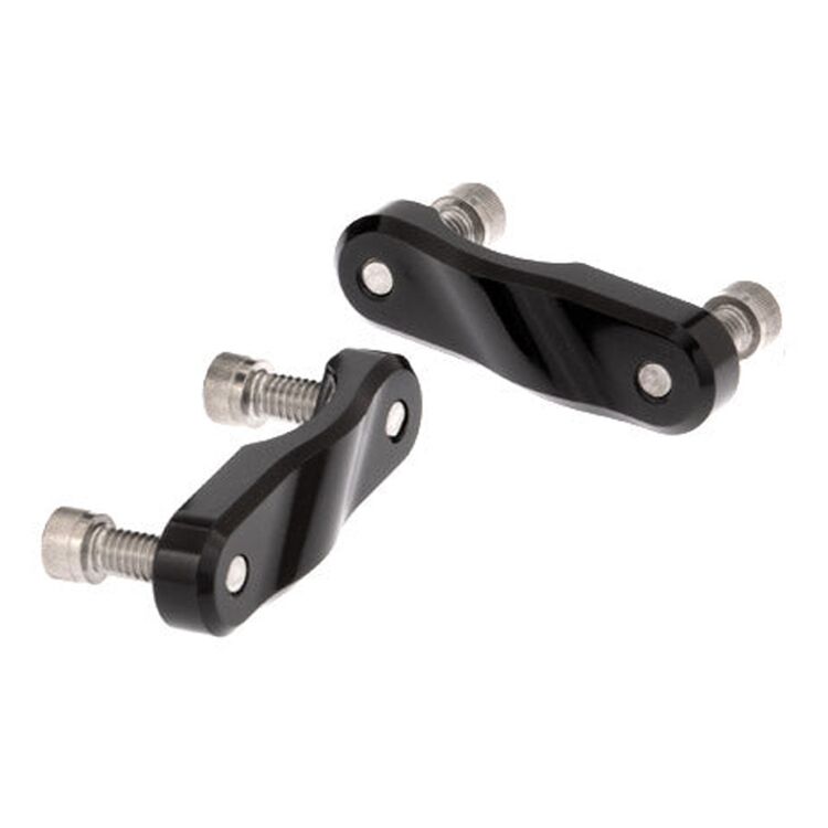 Kraus Front Remote Reservoir Saddlebag Guard Brackets For Harley Touring 2014-2026