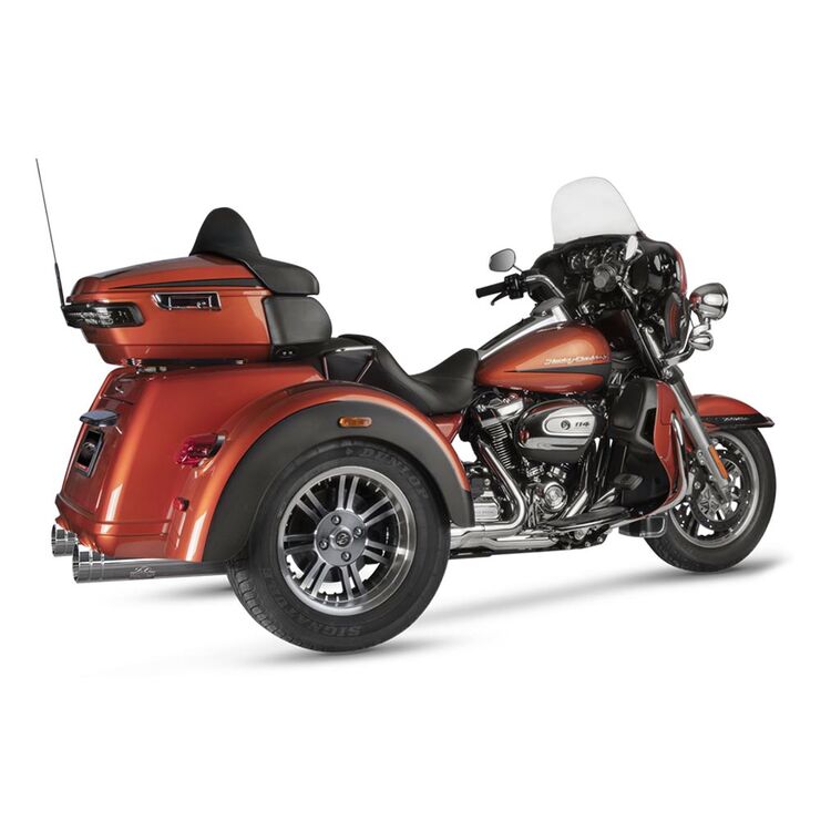 Dr. Jekill & Mr. Hyde Big Shot 4" Adjustable Slip-On Mufflers For Harley Trike 2017-2026