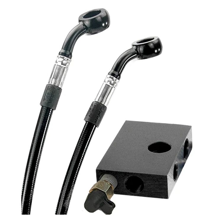 Kraus Dual Front Caliper Brake Line For Harley Softail FXLRS / ST 2020-2026