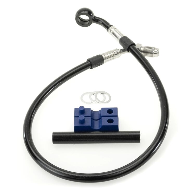 Kraus Isolated and Kickback Risers Front Brake Line Kit For Harley FXLRS / ST 2020-2026