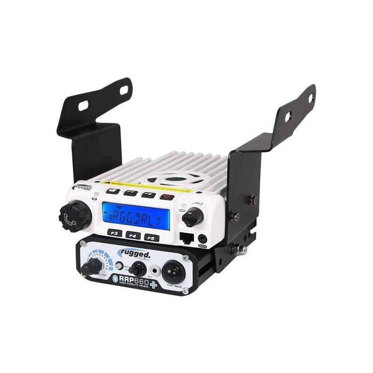 Rugged Radios Radio and Intercom Mount Polaris RZR 570 / 800 / 900 -2014