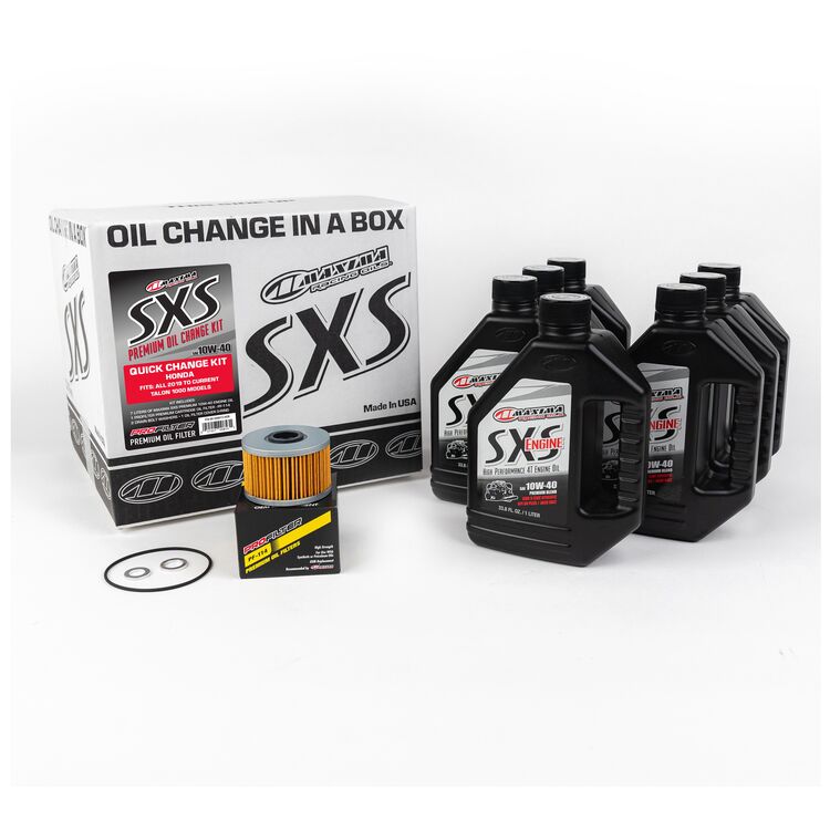 Maxima SxS Quick Change Oil Kit Honda Talon 1000 2019-2024 10W-40 [Open Box]