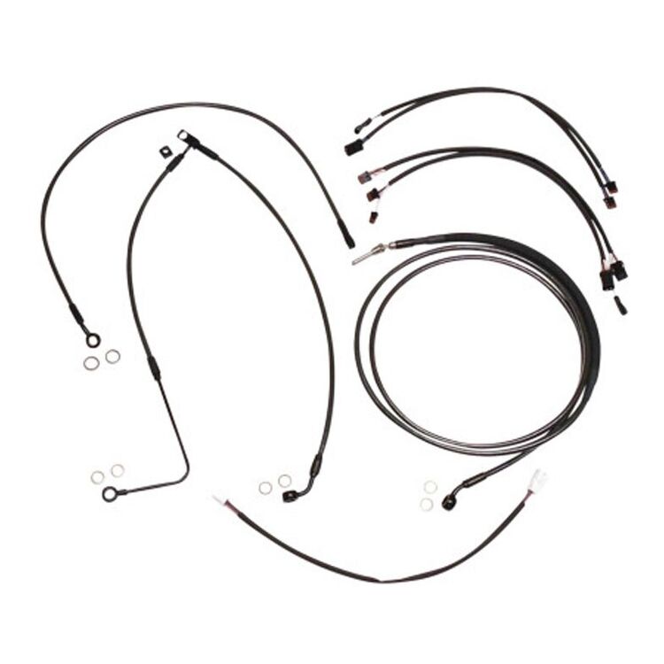 Magnum Designer Handlebar Installation Kit For Harley FLSS / FLSTFBS With ABS 2016 12"-14" Ape Hanger... [Open Box]