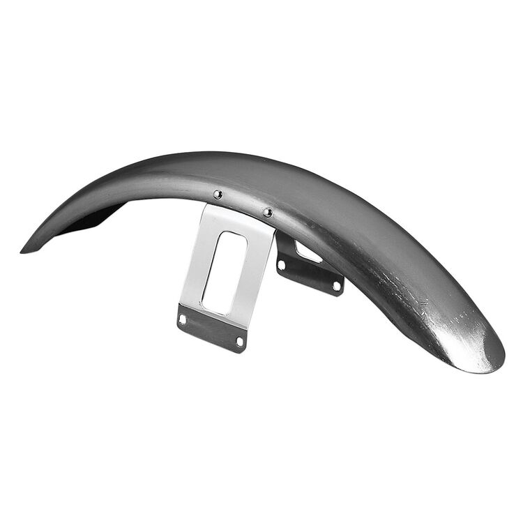 J&P Cycles Wide Glide Late Style Narrow Front Fender For Harley FX 1980-2012 [Previously Installed]