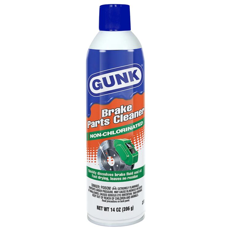 Gunk Brake Parts Non-Chlorinated Cleaner