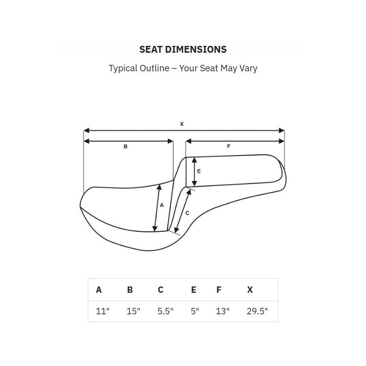 Saddlemen Slim LS Lattice Stitch Seat For Harley FLHX / FLTRX 2023-2026 Lattice Stitch LS [Previously Installed]