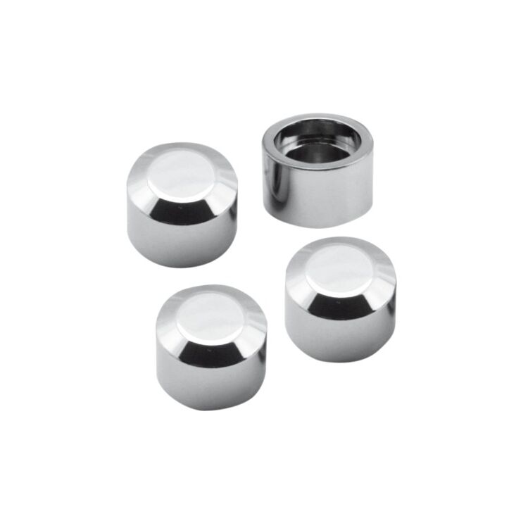 S&S Cycle Magnetic Headbolt Covers For Harley Chrome [Open Box]