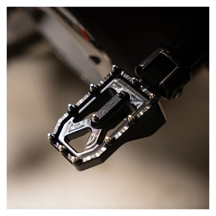 Thrashin Supply Co Aggressor Passenger Foot Pegs For Harley Softail 2018-2026