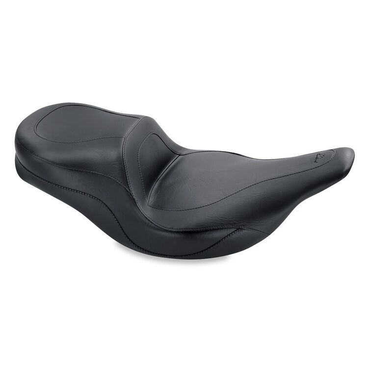Mustang One-Piece Sport Touring Seat For Harley Touring 1989-1996 Smooth [Previously Installed]