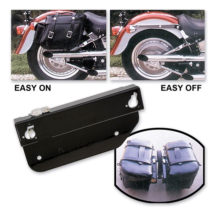 Leatherworks Quick Mounts Saddlebag Mounting System Triumph Thunderbird 2009-2017 With OEM Backrest [Open Box]