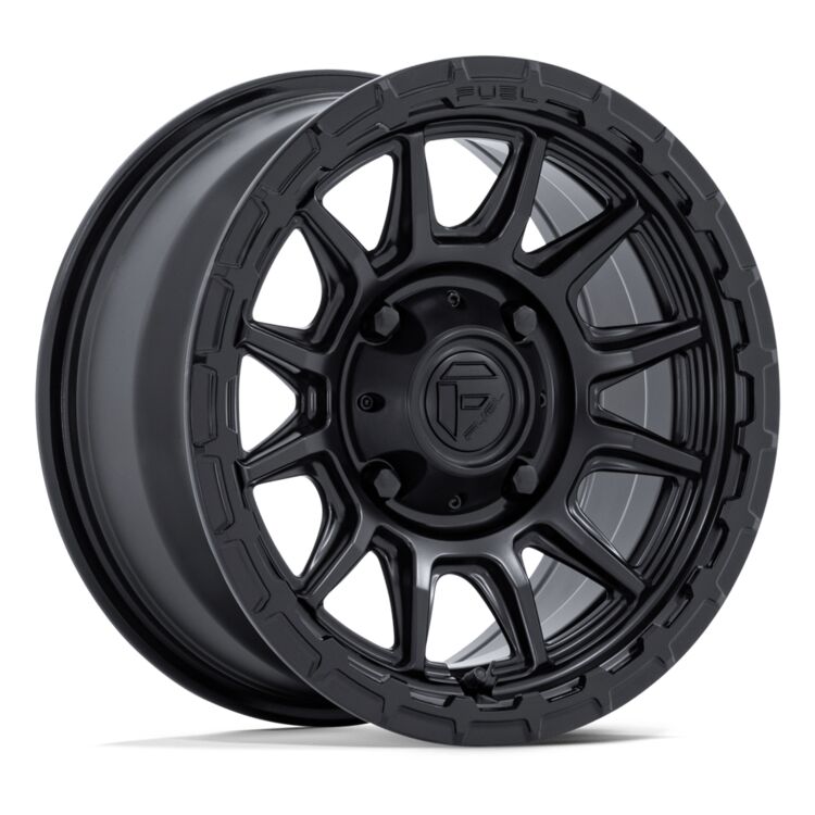 Matte Black w/ Gloss Black Lip