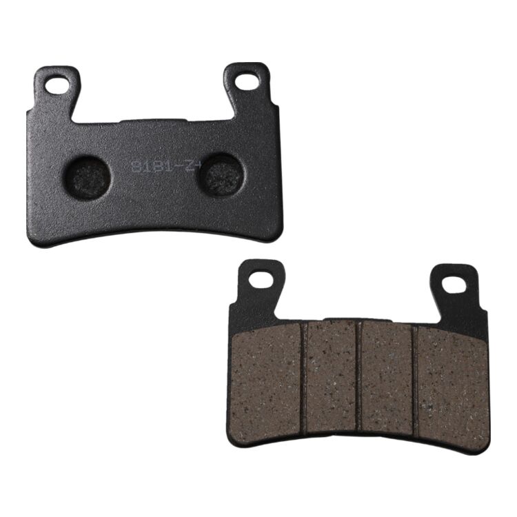 Lyndall Brakes Z-Plus Carbon / Aramid Front Brake Pads For Harley Softail 2015-2026