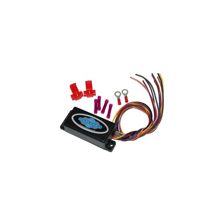 Badlands Hardwired Illuminator Run / Brake / Turn Signal Module For Harley 1986-2017 [Open Box]