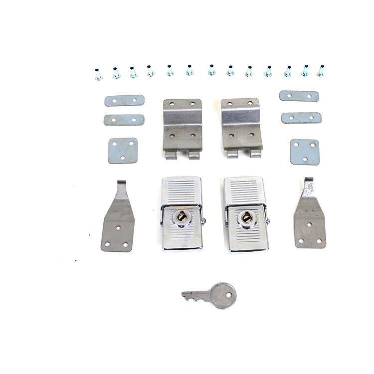 V-Twin Mfg. Saddlebag Lock Kit For Harley FL 1964-1968