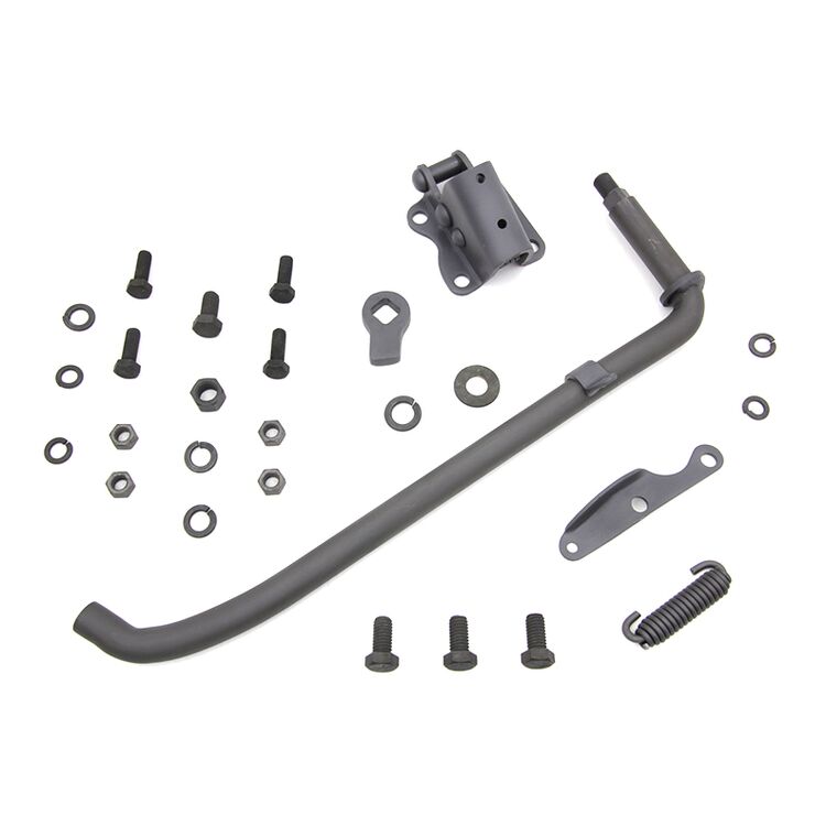 V-Twin Mfg. Stock Type Jiffy Stand Assembly For Harley 1936-1984