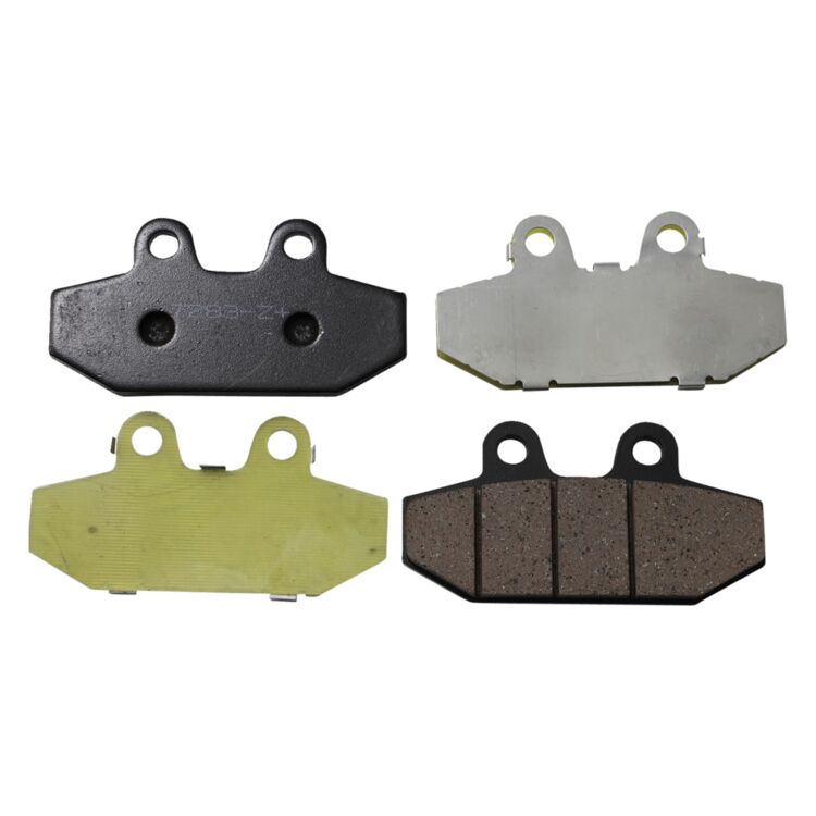 Lyndall Brakes Z-Plus Carbon / Aramid Rear Brake Pads For Harley
