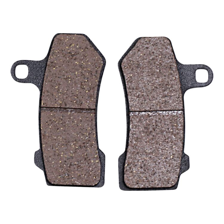 Lyndall Brakes Z-Plus Carbon / Aramid Front / Rear Brake Pads For Harley