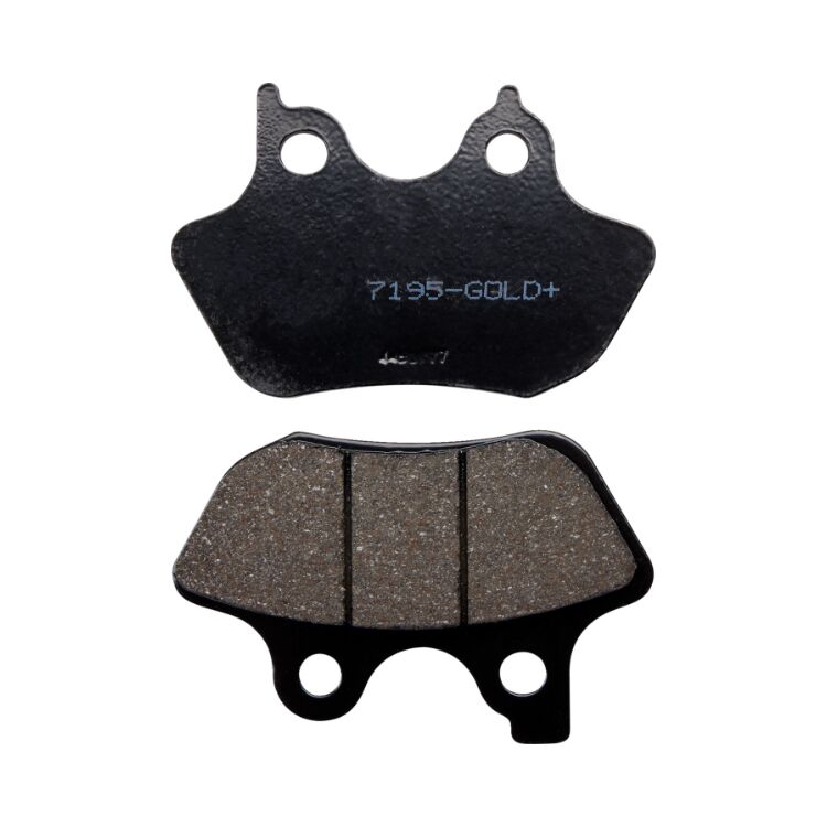 Lyndall Brakes Gold-Plus Front / Rear Brake Pads For Harley 2000-2007
