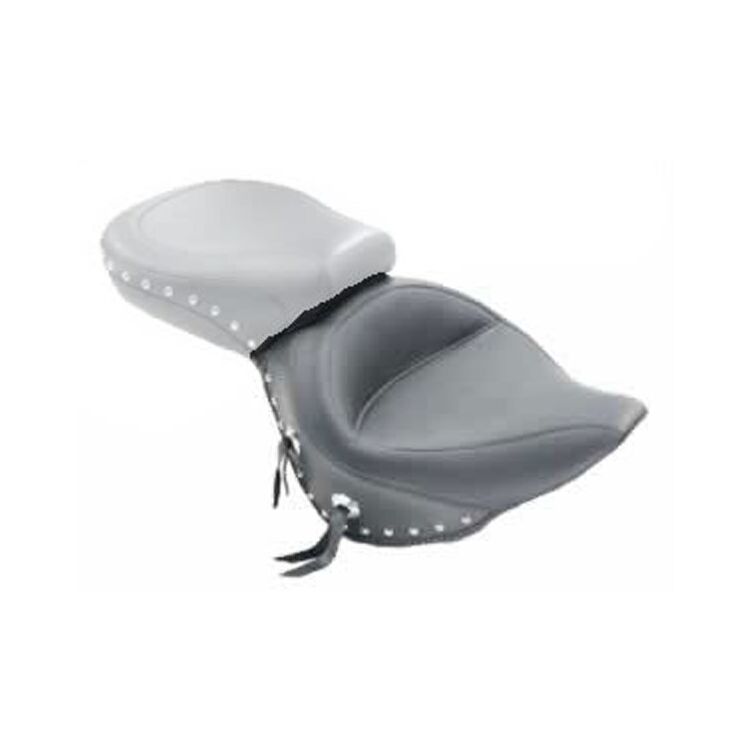 Mustang Wide Touring Solo Seat For Harley Softail With 200mm Rear Tire 2006-2017 Smooth / Without Bac... [Open Box]