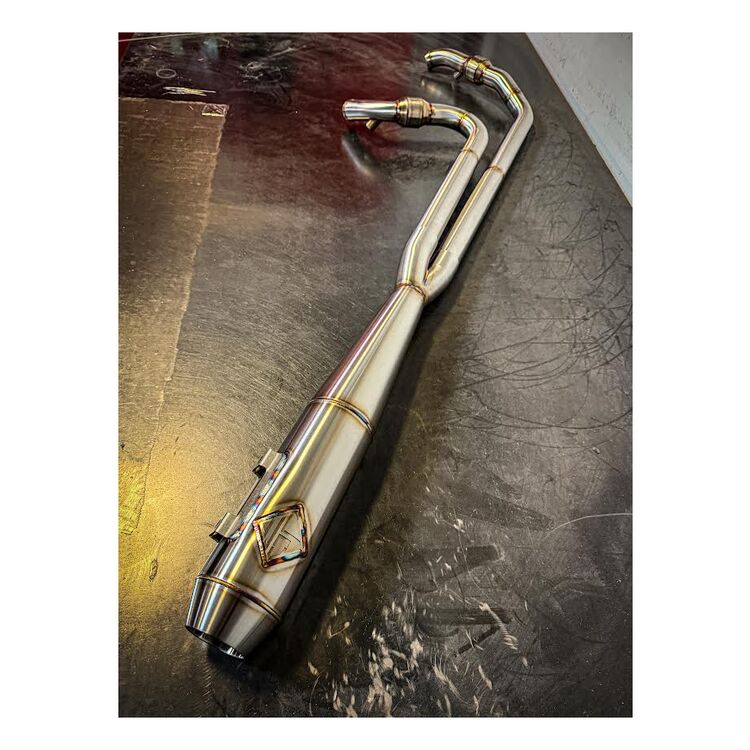 SP Concepts Full Length Turnpike Pro Flo 2-Into-1 Exhaust For Harley Touring 2017-2026