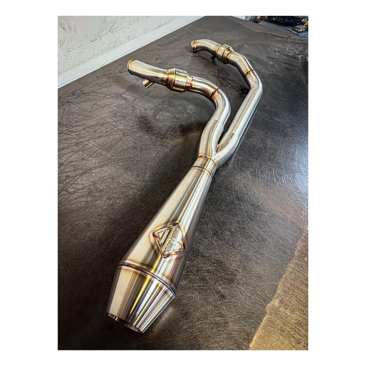 SP Concepts Big Bore Pro Flo 2-Into-1 Exhaust For Harley Touring 2017-2026