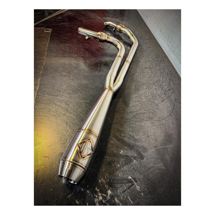 SP Concepts Mid Length Elsinore Pro Flo 2-Into-1 Exhaust For Harley