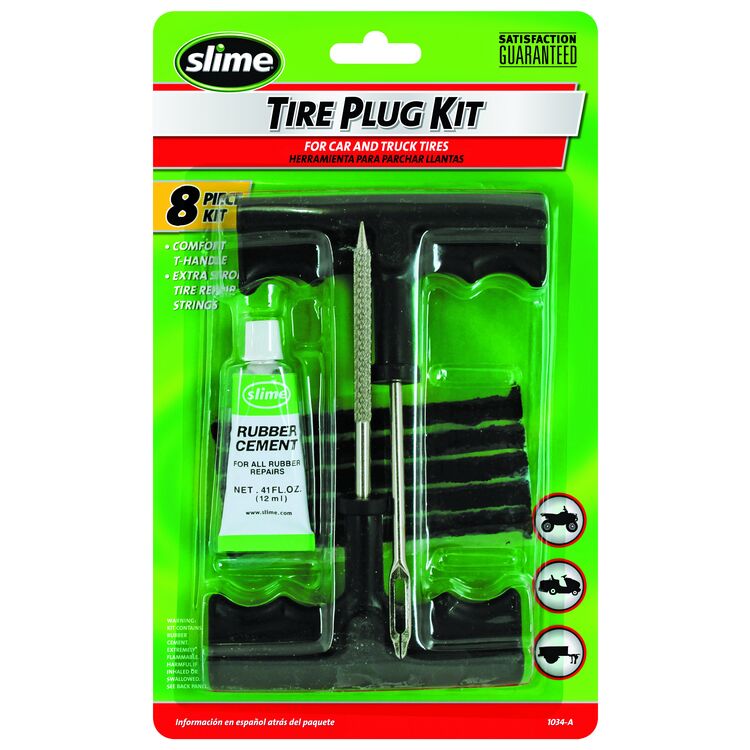 Slime 8 Piece Tire Plug Kit