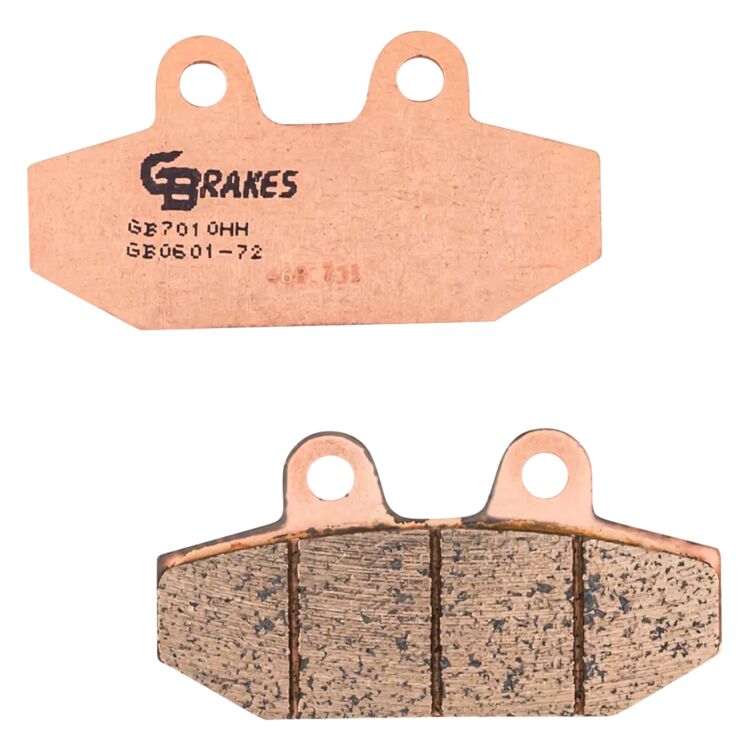 GBrakes HH Sintered Rear Brake Pads GB0601-72 For Harley Softail 2018-2026
