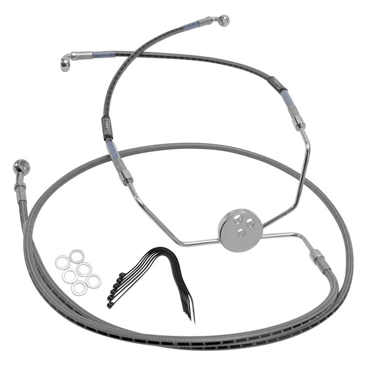 Russell Stock Length Front Brake Line Kit For Harley Touring 1984-2007 [Open Box]