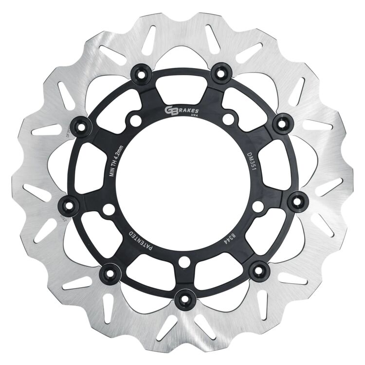 GBrakes Front Floating Wave Rotor GBDU038