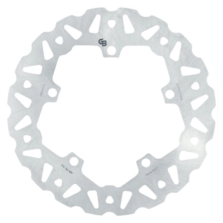 GBrakes Rear Solid Mount Wave Rotor