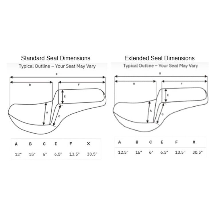 Saddlemen Step-Up TTR Tuck and Roll Seat For Harley FLHX / FLTRX 2023-2026 Front Tuck & Roll TTR / Re... [Open Box]