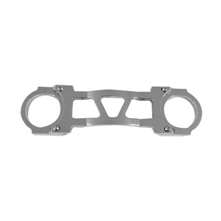V-Twin Mfg. 41 Mm Billet Fork Brace Tweek Bar Style For Harley FX 1980-2012 [Open Box]
