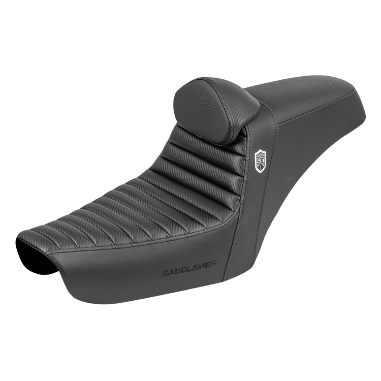 Saddlemen Pro Series SDC Performance Gripper Tuck 'N Roll Seat For Harley Dyna 1996-2003