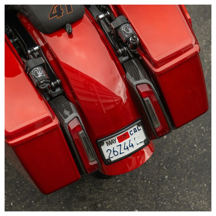 Arlen Ness Carbon Fiber Rear Light Pods For Harley FLHX / FLTRX 2023-2026